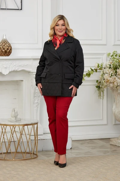 Куртка K-1658V черный